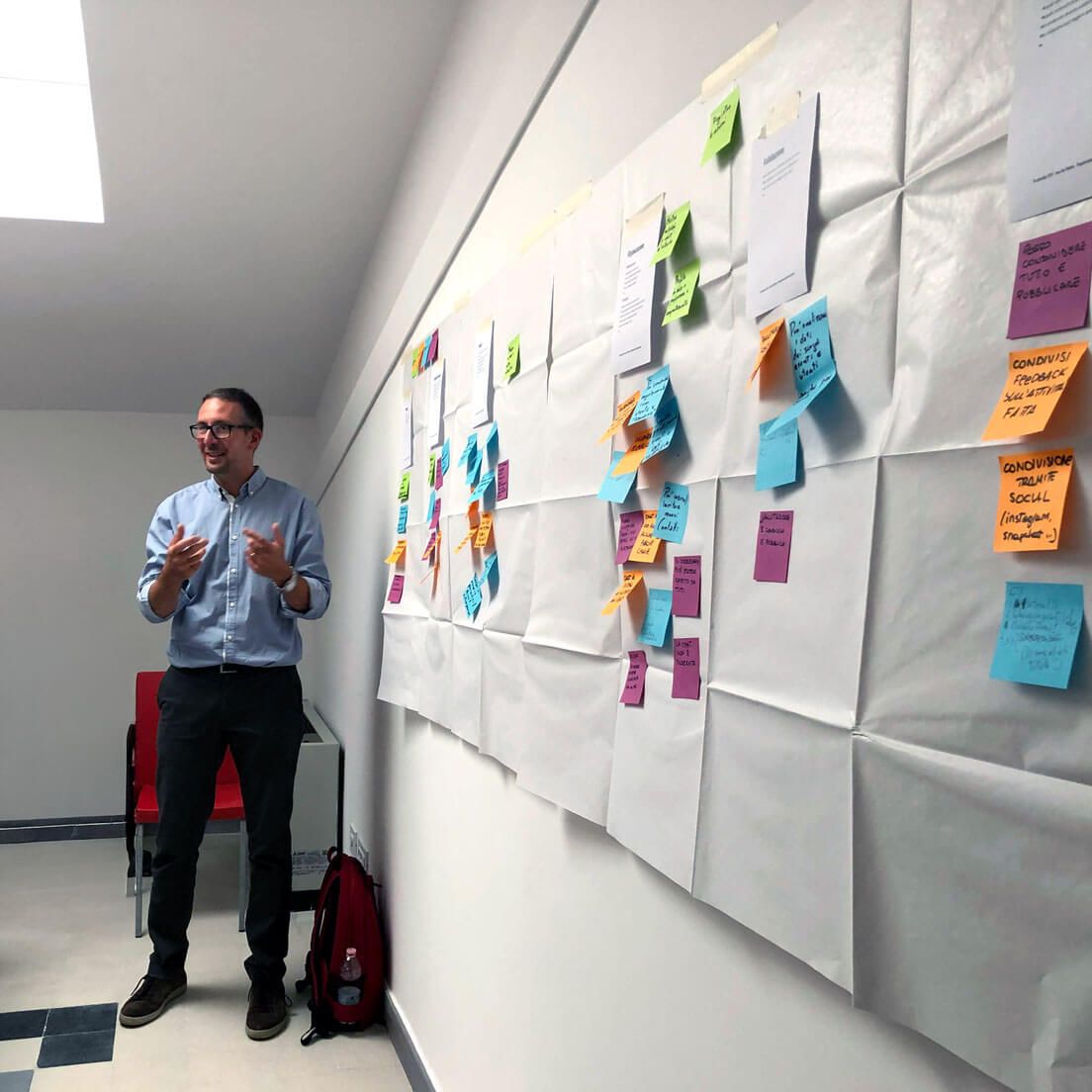 /cmsWorkshop di design thinking con il cliente